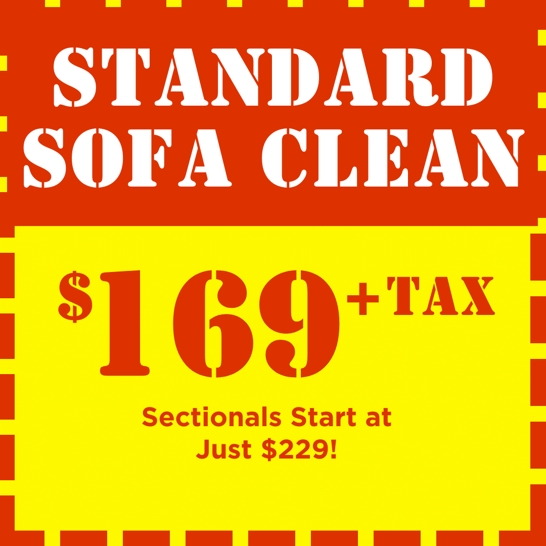 Sofa & Loveseat Cleaning Special by Harper Carpet Care